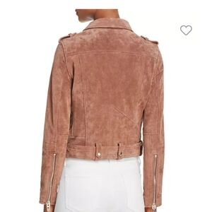NWT BLANKNYC REAL SUEDE LEATHER JACKET XS